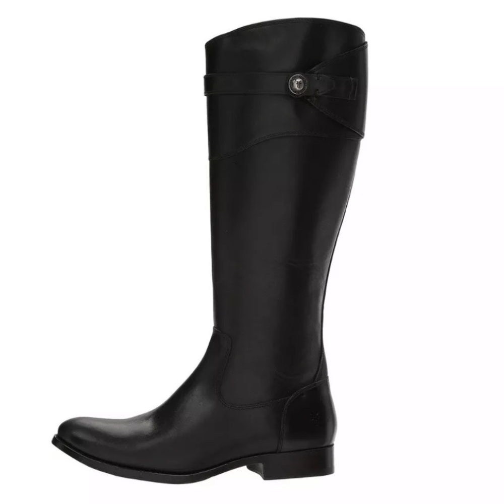 HP🎉Frye Tall Riding Boot Molly Button Knee Hi NEW - Picture 3 of 6